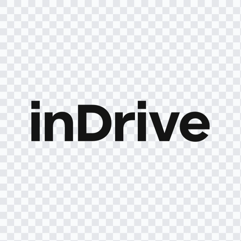 inDrive black wordmark SVG