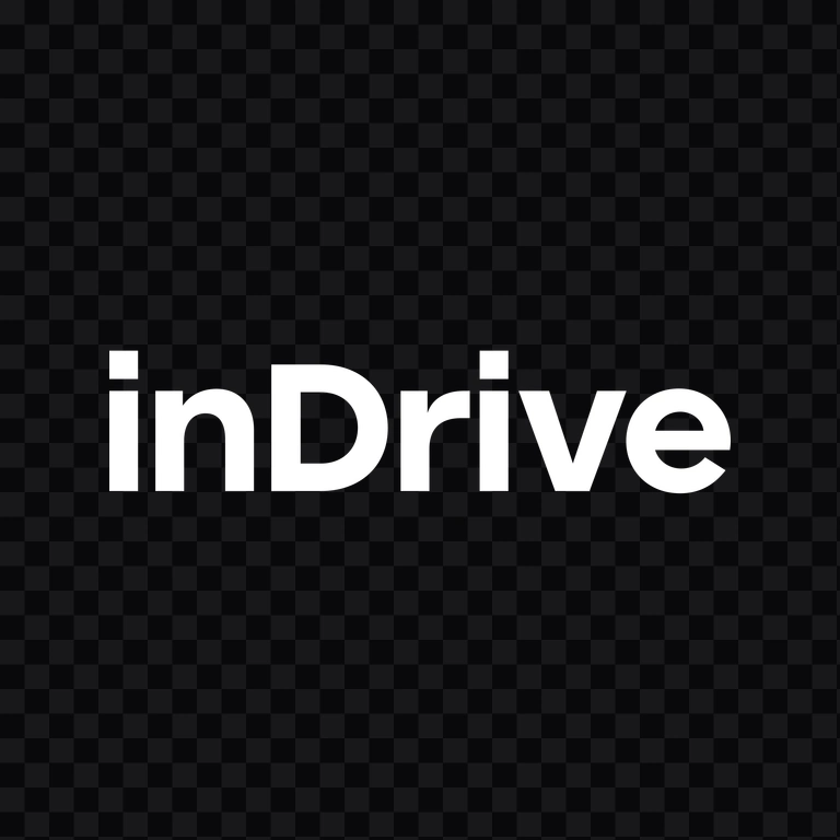 inDrive white wordmark PNG