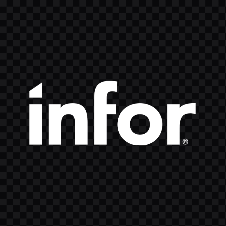 Infor white logo SVG