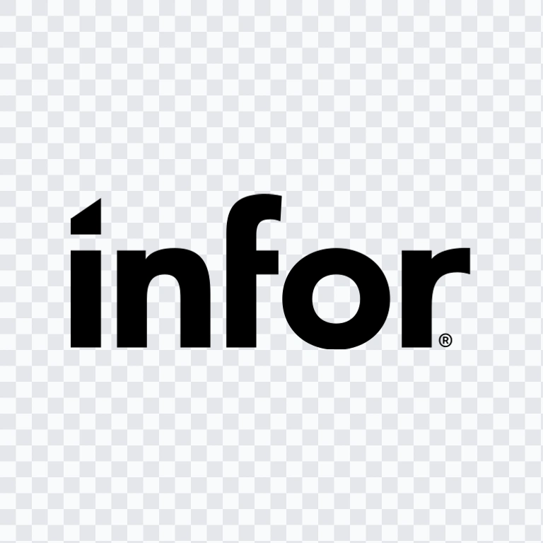 Infor black logo SVG