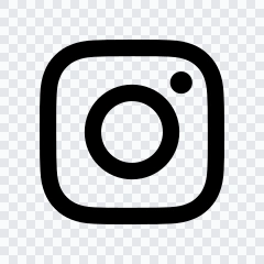 Instagram black logo SVG