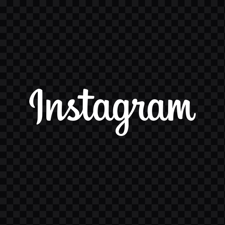 Instagram white wordmark PNG