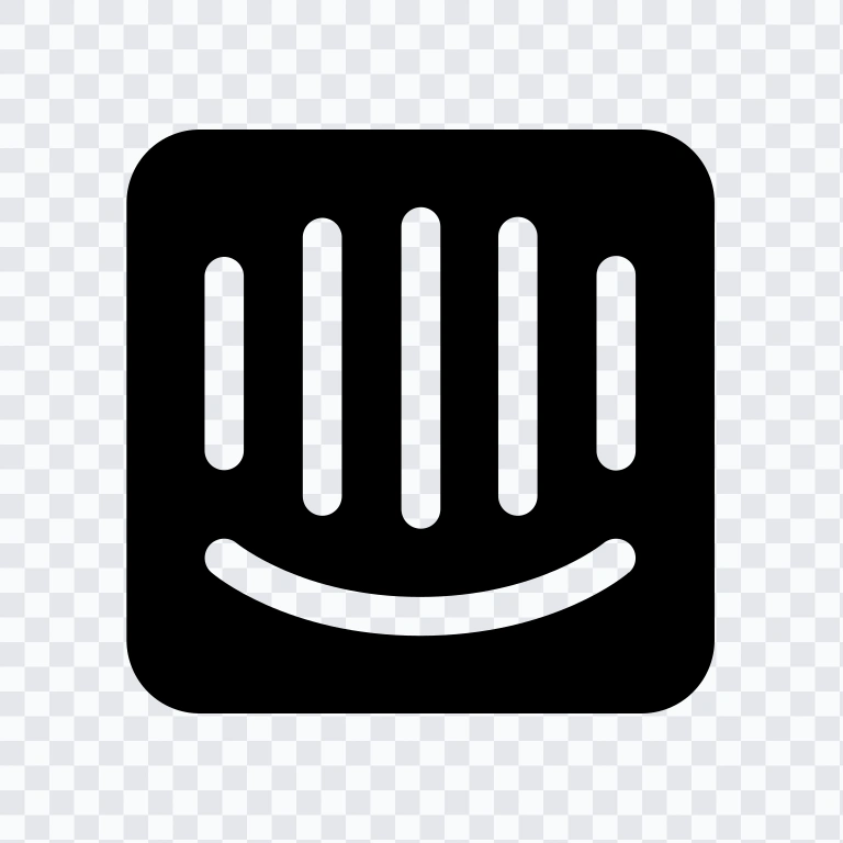 ikon Intercom hitam SVG