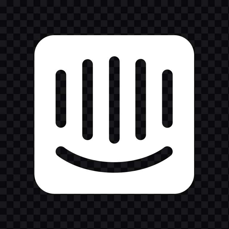 ikon Intercom putih SVG