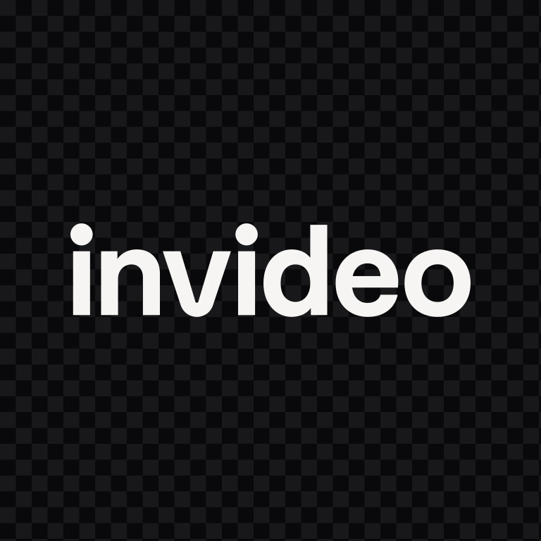 invideo Horizontal white wordmark SVG