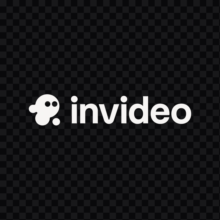 invideo Horizontal white logo SVG