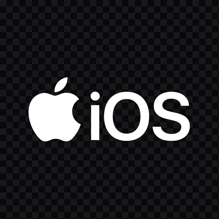 iOS white logo SVG