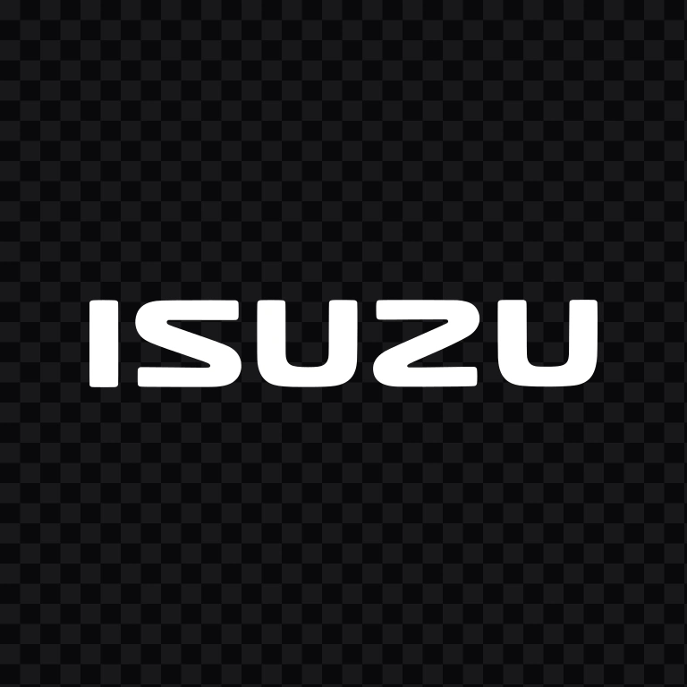 Isuzu white logo SVG