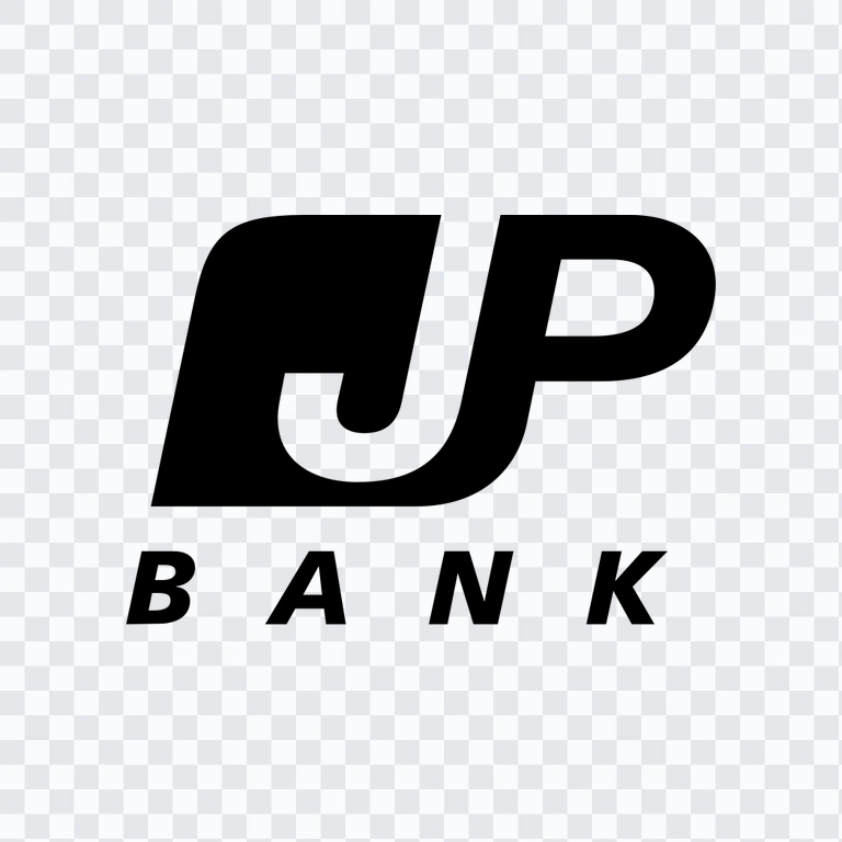 Japan Post Bank black icon PNG