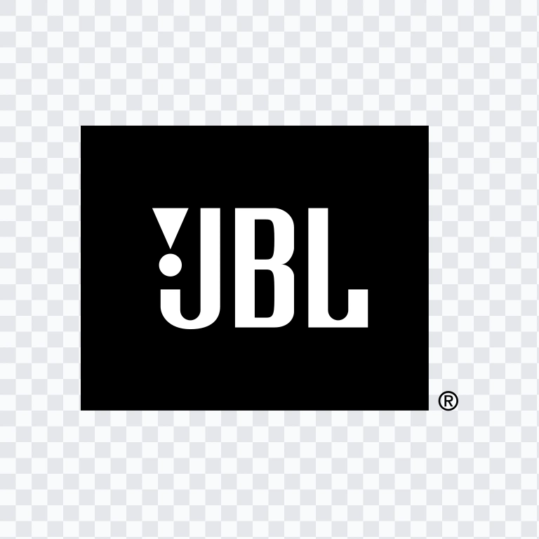 JBL black logo SVG