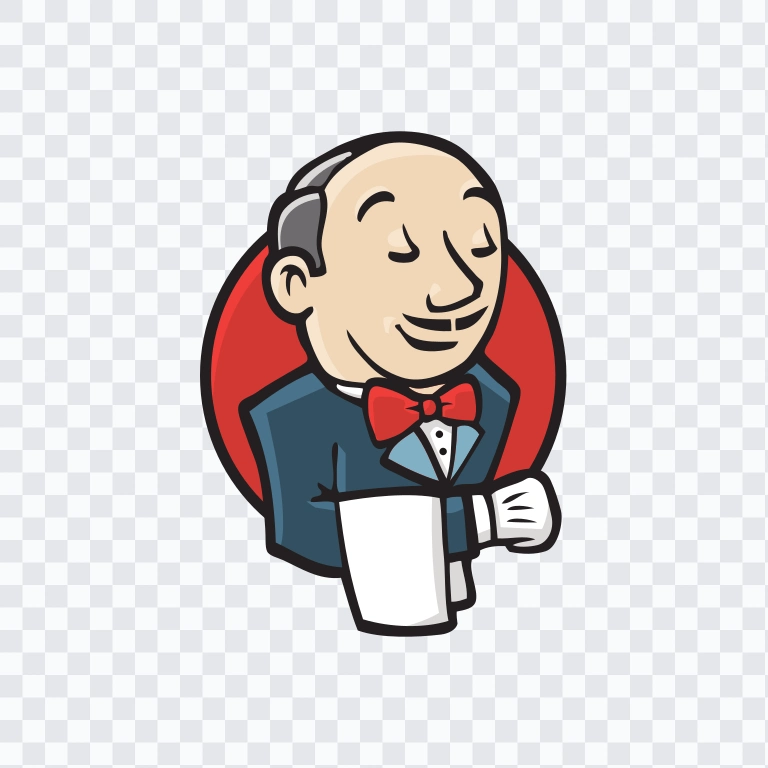 ikon Jenkins berwarna SVG