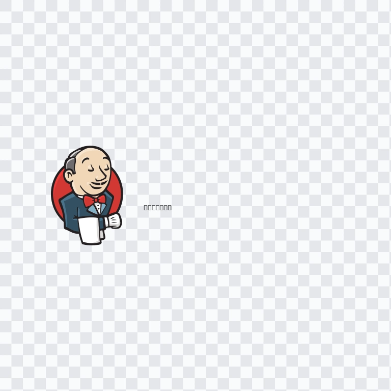 logo Jenkins berwarna SVG