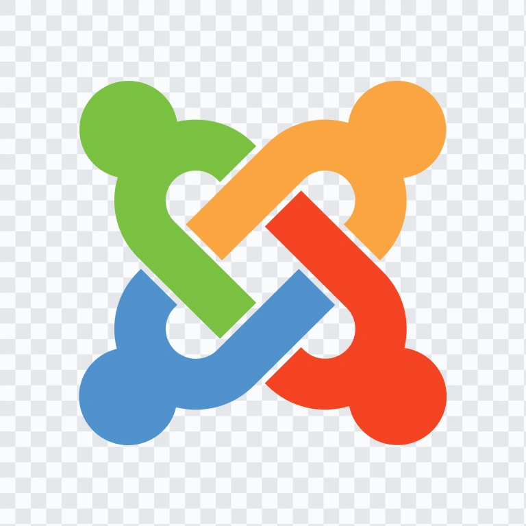 Joomla colored icon SVG