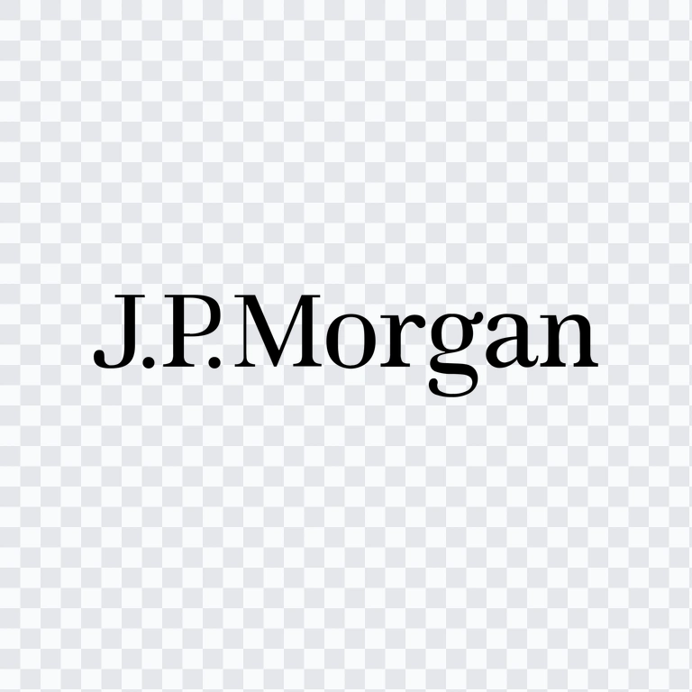 J.P. Morgan black logo PNG