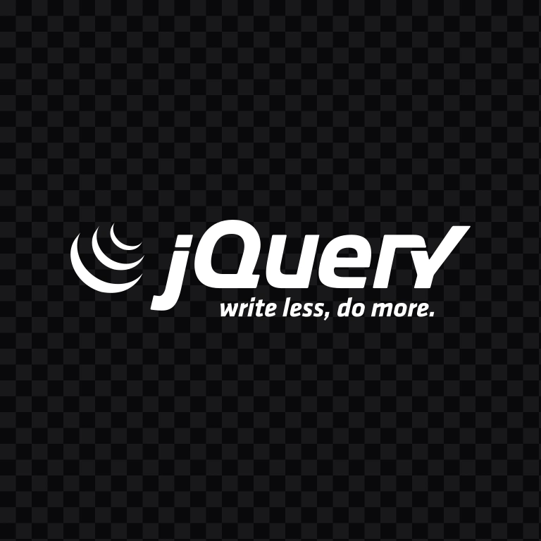 jQuery white logo SVG