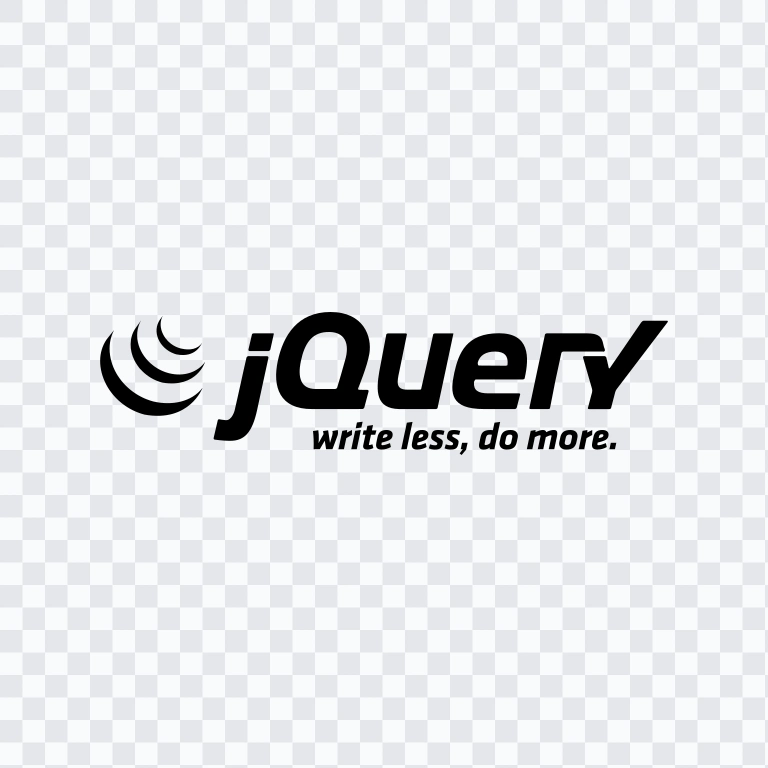 jQuery black logo SVG