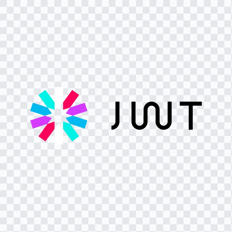 JSON Web Tokens (JWT) colored logo SVG