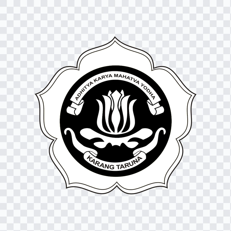 Karang Taruna Black logo