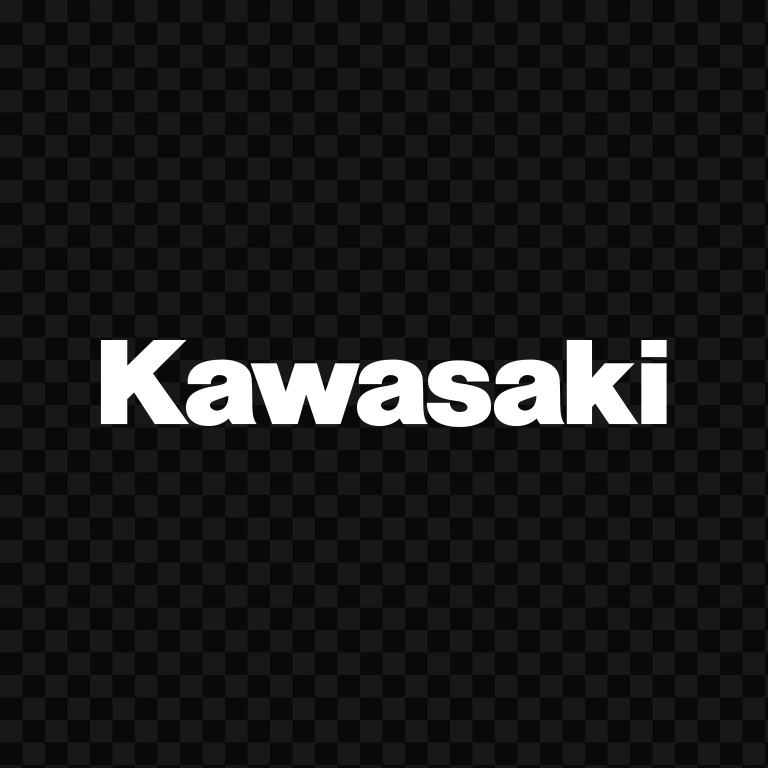 Kawasaki white wordmark SVG