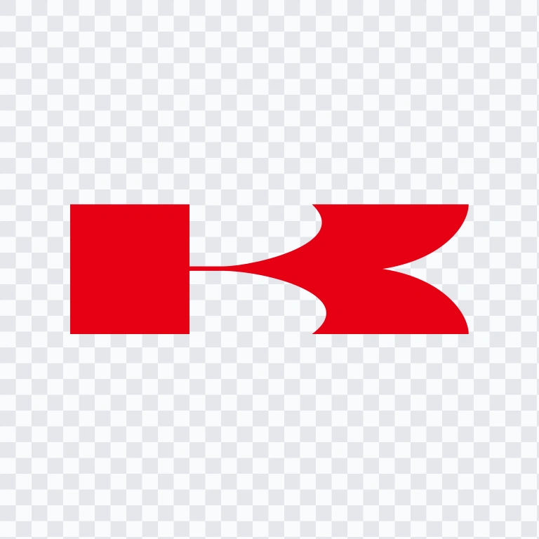 Kawasaki colored logo mark SVG