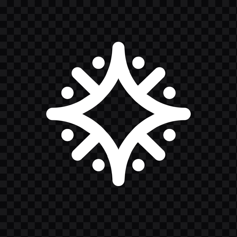 Kementerian Ekonomi Kreatif (Ekraf) white logo PNG