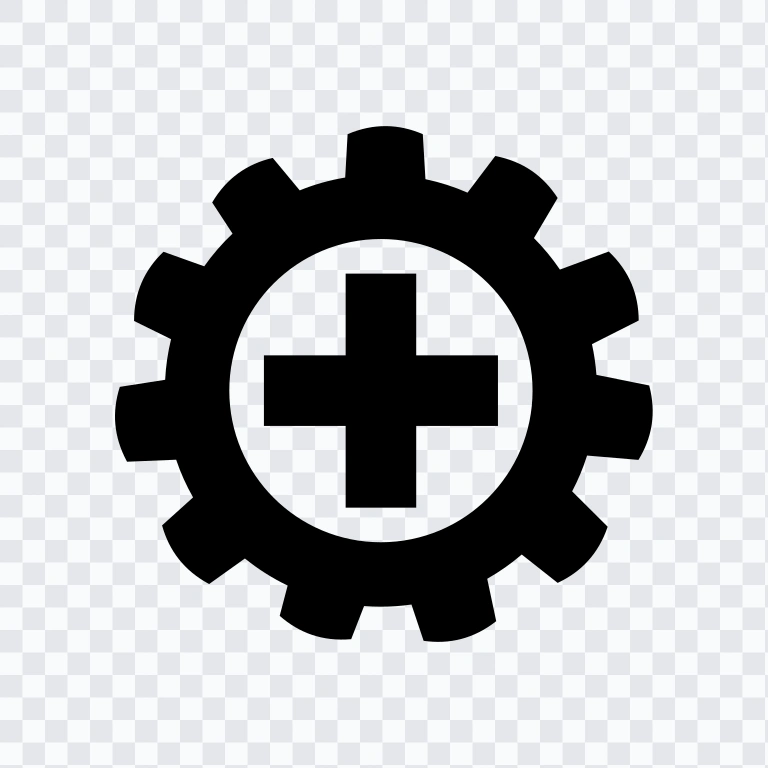 Keselamatan dan Kesehatan Kerja (K3) Black logo