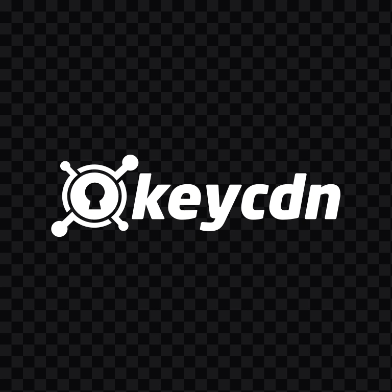 KeyCDN white logo SVG