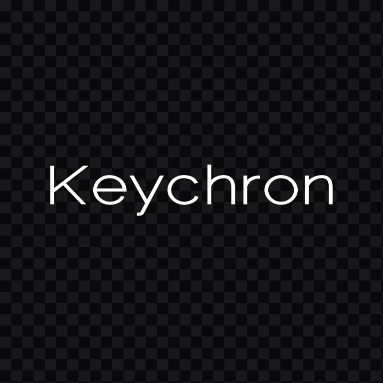 wordmark Keychron putih SVG