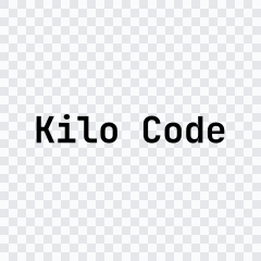Kilo Code black wordmark SVG