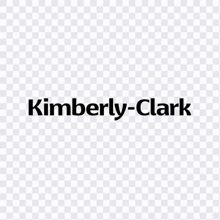 Kimberly-Clark black wordmark SVG