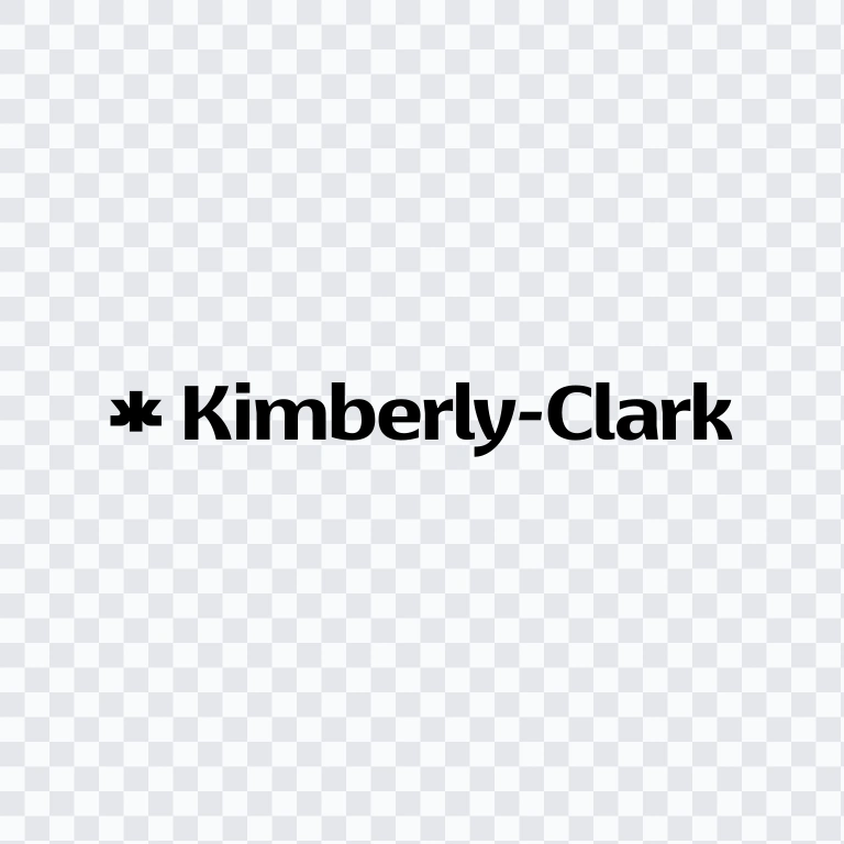 Kimberly-Clark black logo SVG