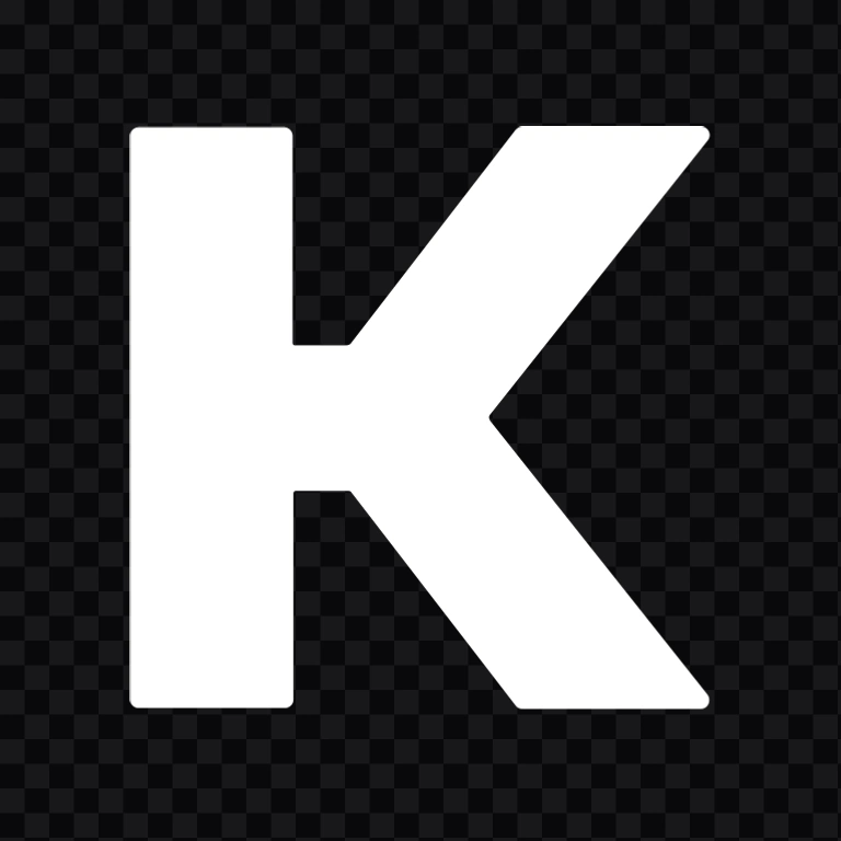 Kioxia white icon SVG