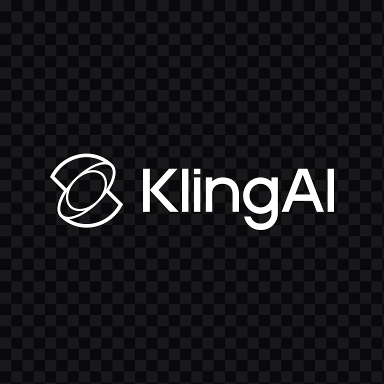 logo Kling AI putih SVG