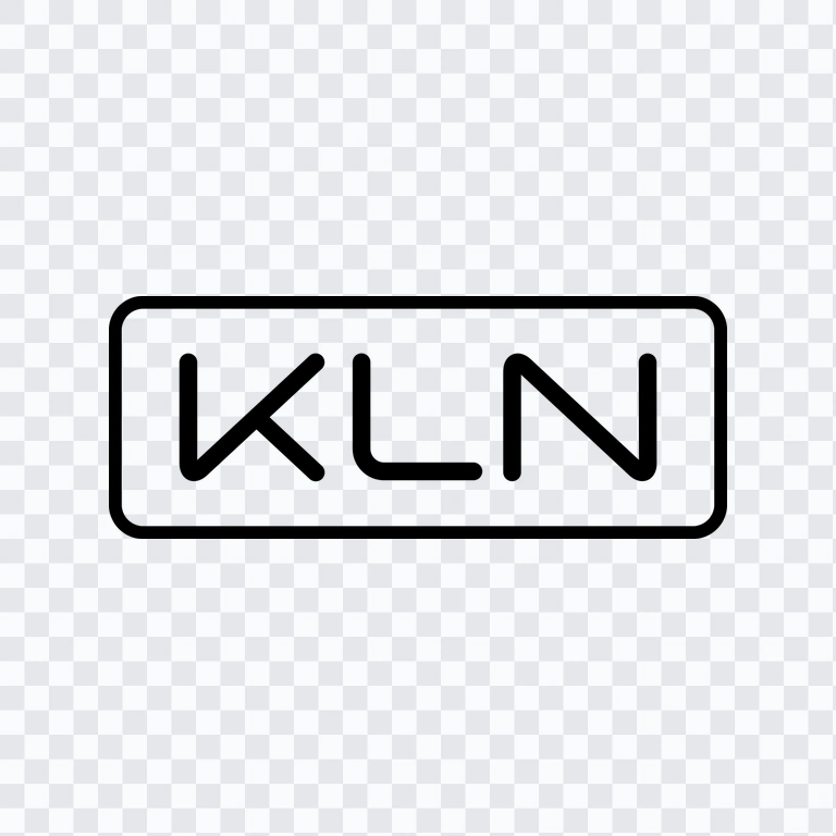 KLN black logo PNG