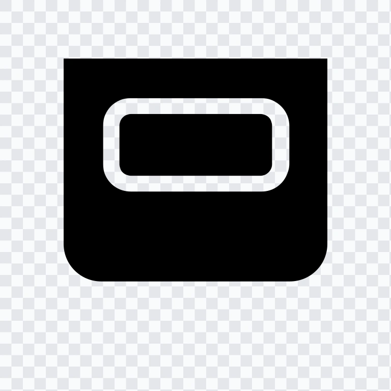 Kontool Square black icon SVG