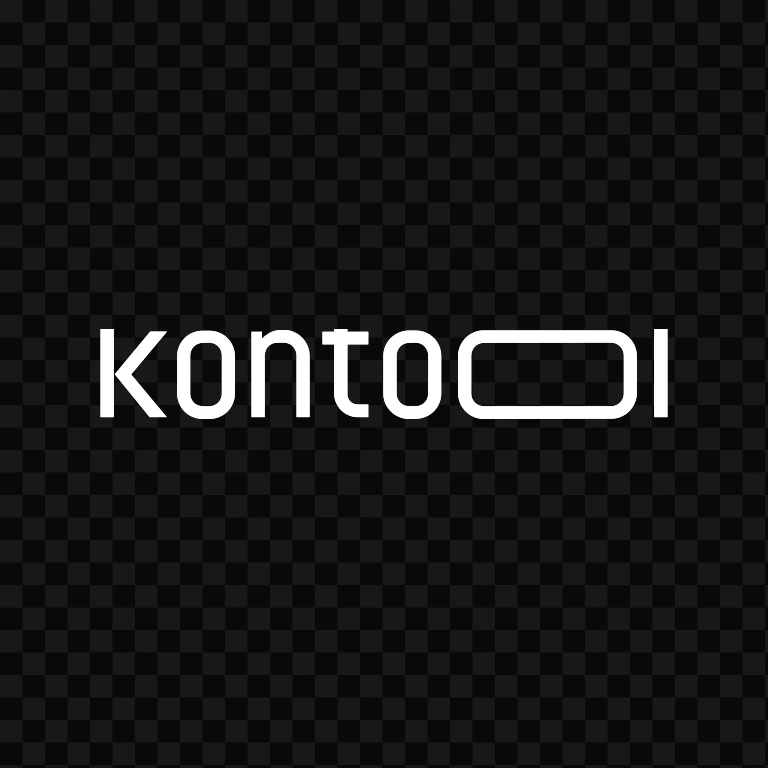 Kontool Horizontal white wordmark SVG