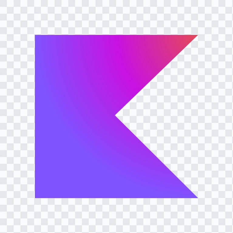 Kotlin colored icon SVG