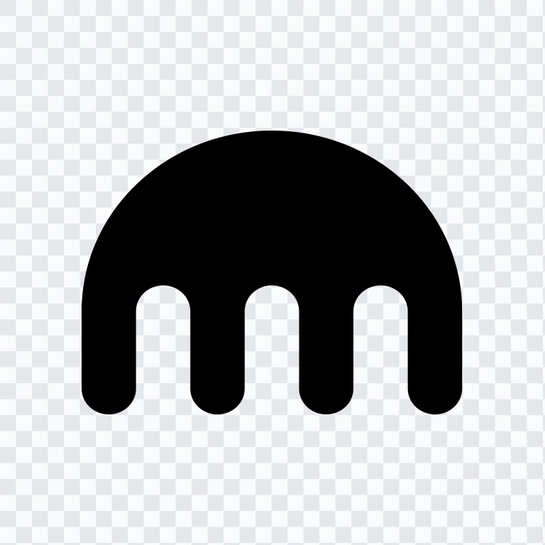 Kraken black icon SVG