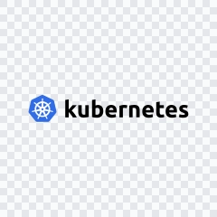 Kubernetes black logo SVG
