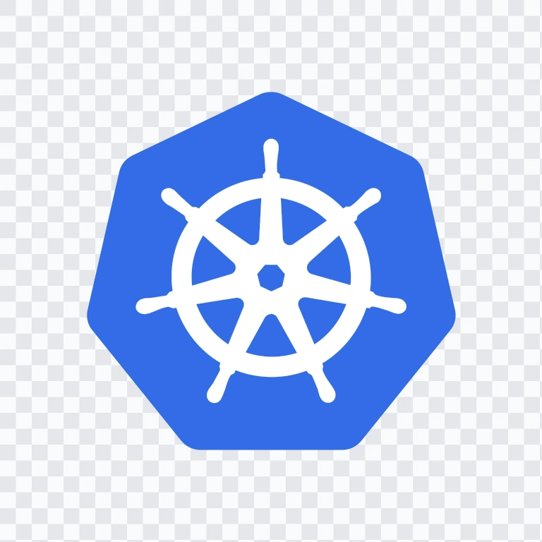 Kubernetes colored icon SVG