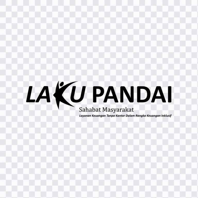 Laku Pandai Black logo