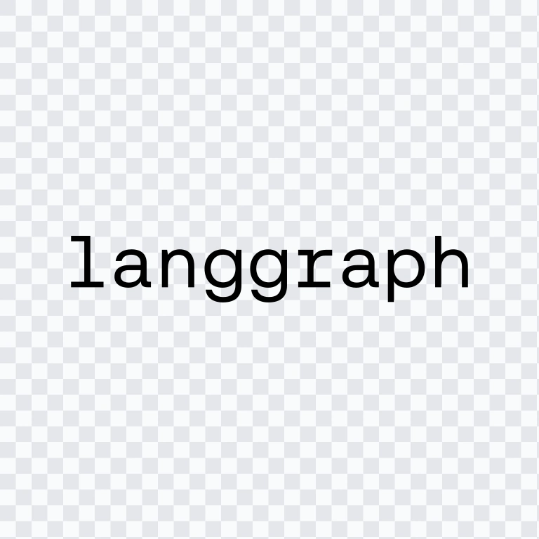 LangGraph colored wordmark SVG