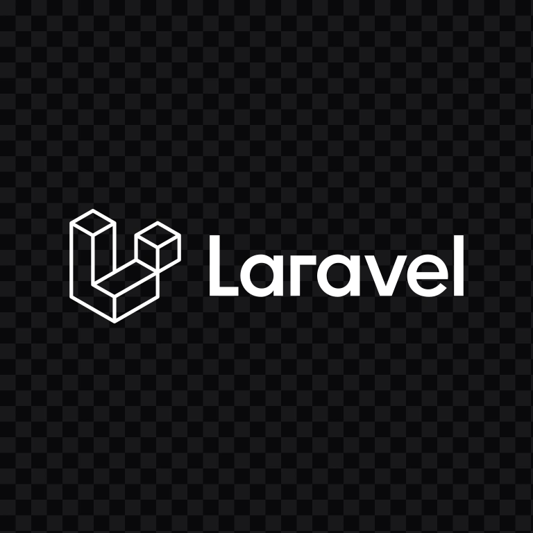 Laravel white logo SVG