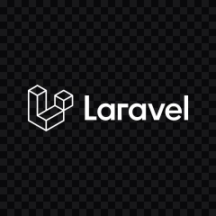 Laravel white logo SVG