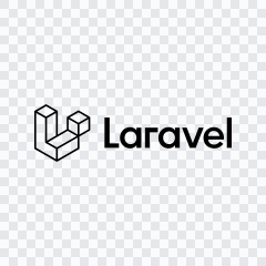 Laravel black logo SVG