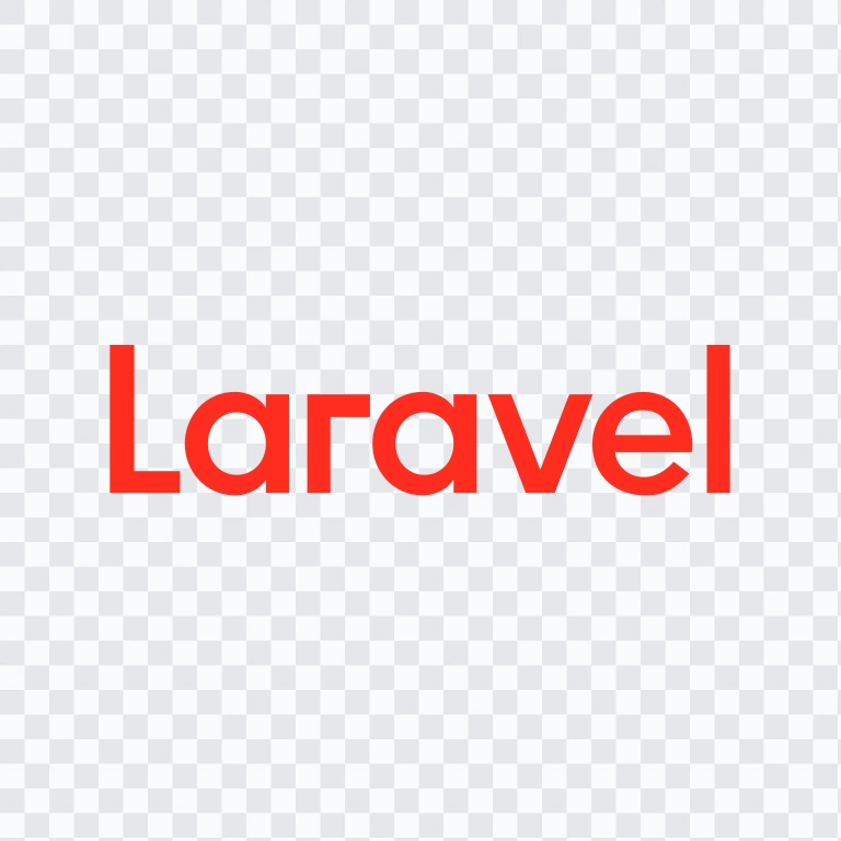 Laravel colored wordmark SVG