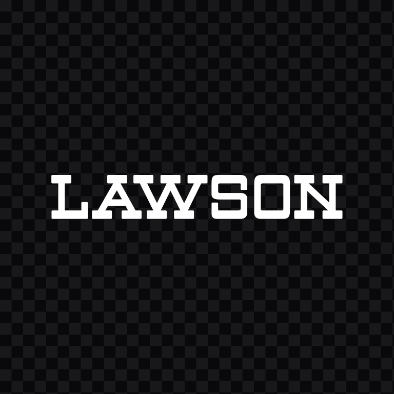 Lawson white logo SVG