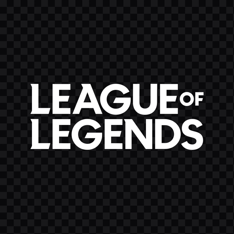 League of Legends / LoL white logo SVG