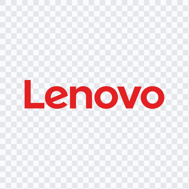 Lenovo colored wordmark SVG