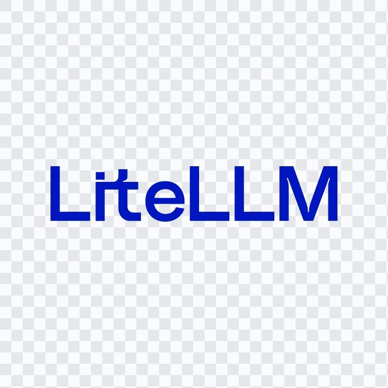 LiteLLM Horizontal colored wordmark SVG